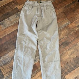 CABELA’S Flannel Lined Pleated High Rise Pant